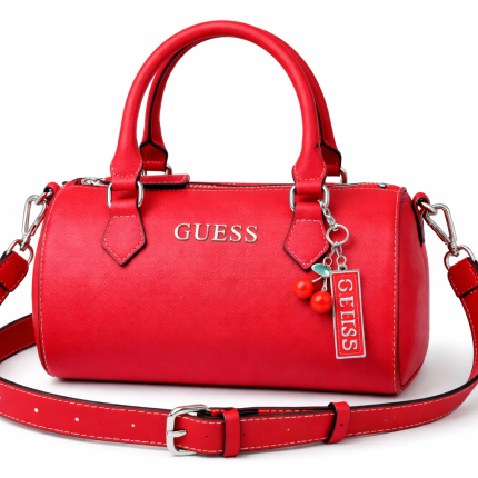 CARTERA GUESS BAULITO ROJO